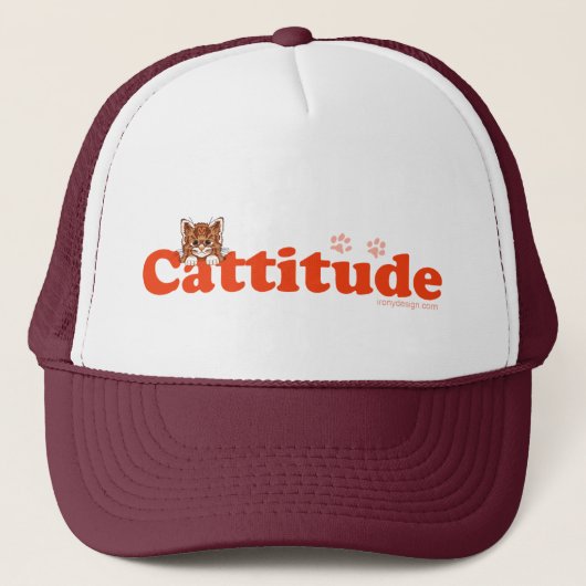 Cattitude キャップ (正面)