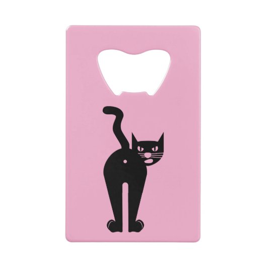 Cattitude クレジットカード栓抜き (正面)