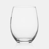 Cattitude  ステムなしワイングラス (左)