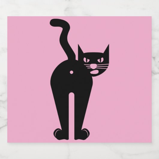 Cattitude  ビールラベル (シングルラベル)