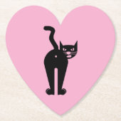 Cattitude ペーパーコースター (正面)