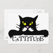 cattitude ポストカード (正面/裏面)