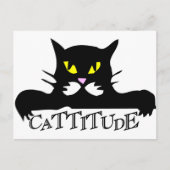 cattitude ポストカード (正面)