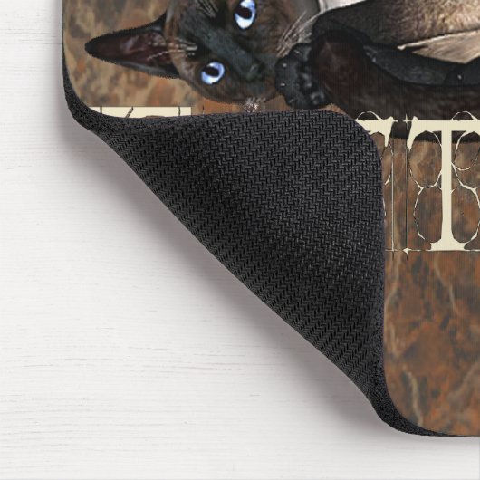 Cattitude マウスパッド (コーナー)