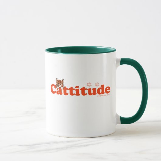Cattitude マグカップ (右)