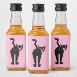 Cattitude  リキュールボトルラベル