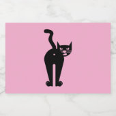 Cattitude  リキュールボトルラベル (シングルラベル)