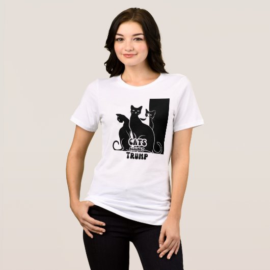 Cattitude and Course Tシャツデザイン トライブレンドＴシャツ (正面全面)