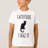 Cattitude - I Hazz It Tシャツ (正面)