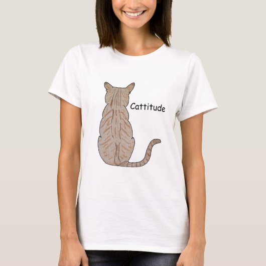 Cattitude Tシャツ (正面)