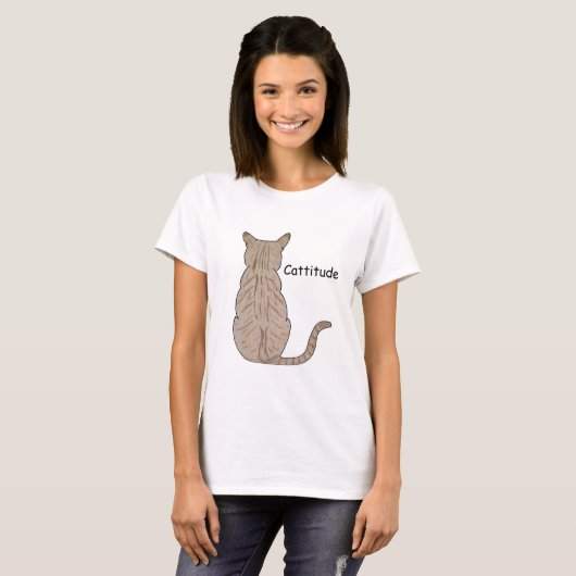 Cattitude Tシャツ (正面フル)