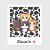 「CATtle」 シール (シート)