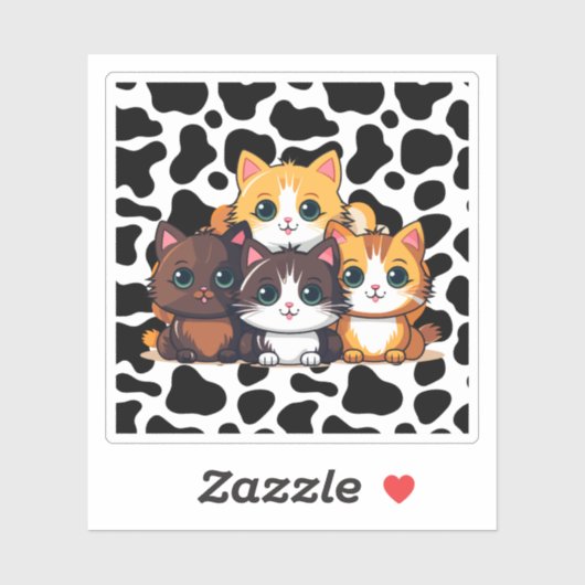 「CATtle」 シール (シート)