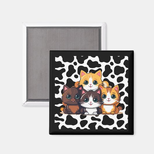 「CATtle」 マグネット (正面/裏面)