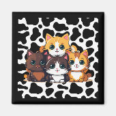 「CATtle」 マグネット (正面)