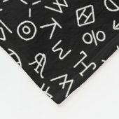 Cattle Brands blanket フリースブランケット (角)