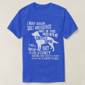 Cattle Dog   Crazy Funny Blue Heeler t  Tシャツ (デザイン正面)