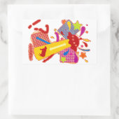 Cattle_Mutilation 長方形シール (バッグ)