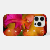 Cattleya Orchid Portrait iPhoneケース (裏面横)