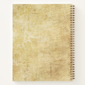 Cattleya quadricolorスパイラルノートブック ノートブック (裏面)