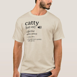 Catty定義辞書Tシャツ Tシャツ