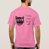 Catty猫 Tシャツ (裏面)