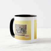 Caturdayのジグザグ行進 マグカップ (正面左)