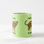 Caturdayの毎日のマグ ツートーンマグカップ (中央)