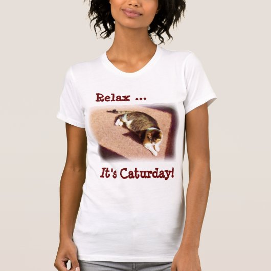 CaturdayのTシャツ Tシャツ (正面)