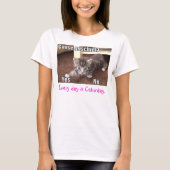 Caturday害 Tシャツ (正面)