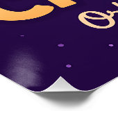 Caturn Space Cat Pun Poster Print ポスター (コーナー)