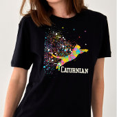 "Caturnian"キャットママパパ動物愛好家 Tシャツ