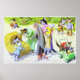 CATWALKS: 2回のトラブルポスターアートSemigloss ポスター