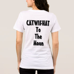 Catwifhat - Catミームコイン トライブレンドTシャツ