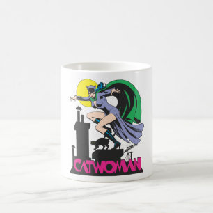 Catwoman &ロゴピンク コーヒーマグカップ