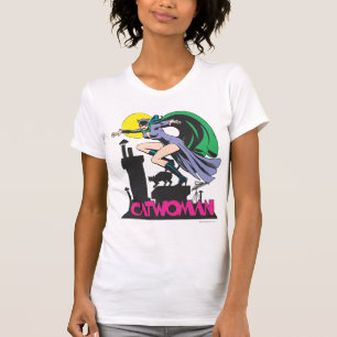 Catwoman &ロゴピンク tシャツ