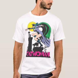 Catwoman &ロゴピンク tシャツ