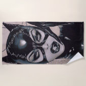 Catwoman #50 Sozomaika Cover Illustration ビーチタオル (正面)