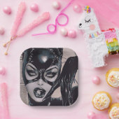 Catwoman #50 Sozomaika Cover Illustration ペーパープレート (パーティー)