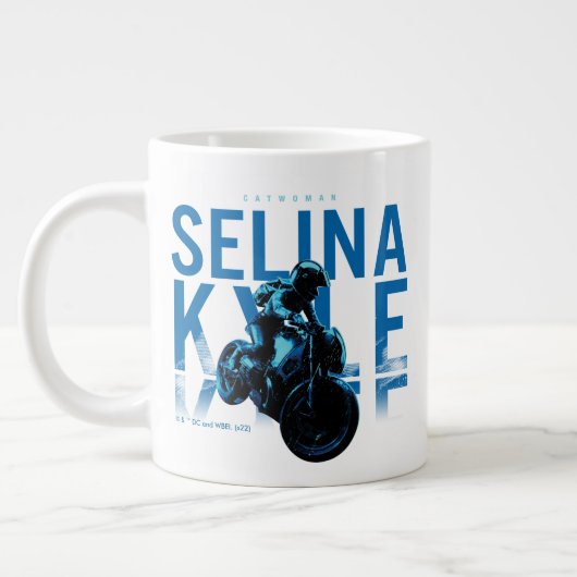 Catwoman Selina Kyle Motorcycle ジャンボコーヒーマグカップ (左)
