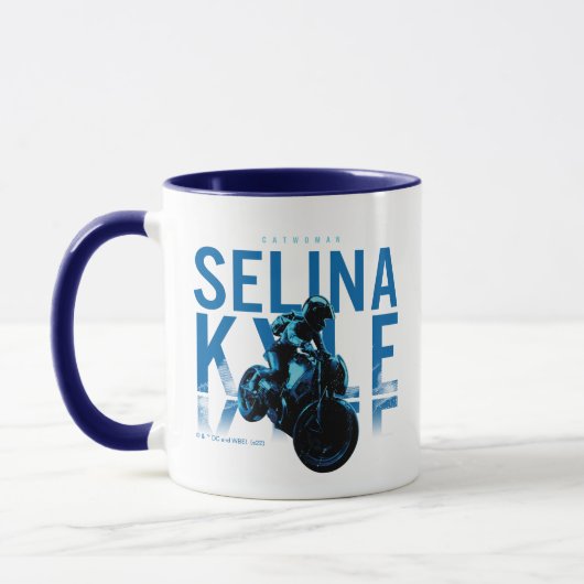 Catwoman Selina Kyle Motorcycle マグカップ (左)