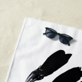 Catwoman The Claws Are Out Cover Illustration ビーチタオル (インサイチュ)