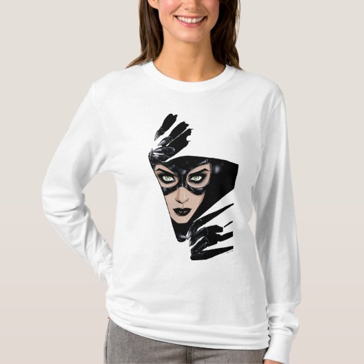 Catwoman The Claws Are Out Cover Illustration Tシャツ (正面)
