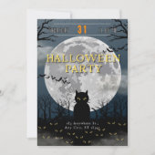 Caty Halloween Party  招待状 (正面)