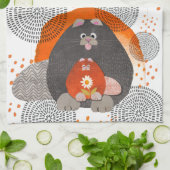 CATZパジャマズキッチンタオル キッチンタオル (折り畳み)