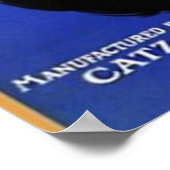 Catz Bittersと飲み物を混ぜるヴィンテージフードAl ポスター (角)