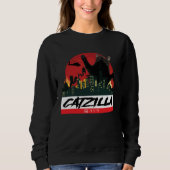 CATZILLA   Kitty for Cat  Cat Owner スウェットシャツ (正面)