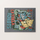 Catzilla Vsロボット ジグソーパズル (横)