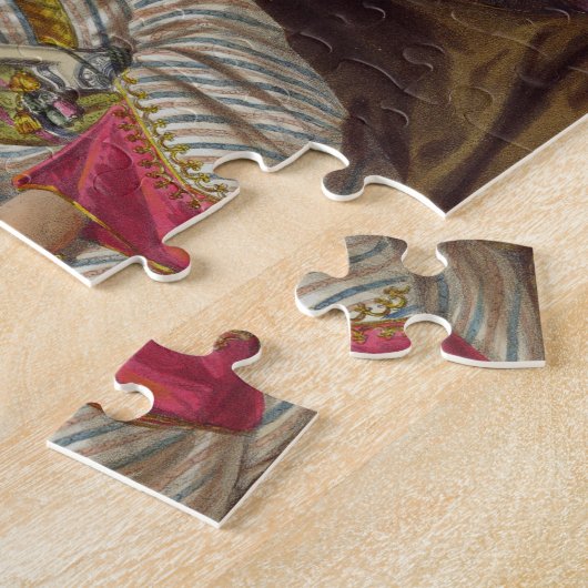 Caubulおよび彼のYのDost Mahommedの(1793-1863年の)王 ジグソーパズル (側面)