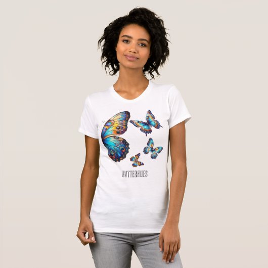 Caught butterflies. tシャツ (正面フル)